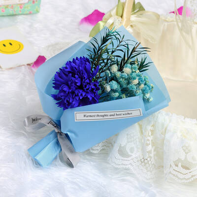 

Gobestart Carnation Creative Dried Flower Bouquet Gift Box Holiday Mini Bouquet