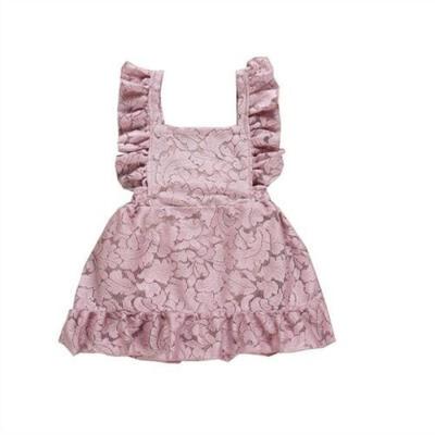 

Cute Infant Baby Girls Floral Party Lace Tutu Romper Dresses Birthday Princess Summer Clothes Outfits