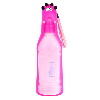 

Portable Dog Drinking Water Bottle Puppy Cat Pet Outdoor Travel Feeder Bowl