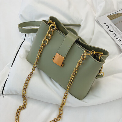 

Ins transparent jelly bag female bag 2019 summer new Korean version of the wild diagonal cross-sea chain shoulder bag