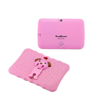 

KB-07Tab Portable Cute 512MB RAM 8GB ROM Childrens 7 Inch Tablet With Non-Slip Protective Case For Kids