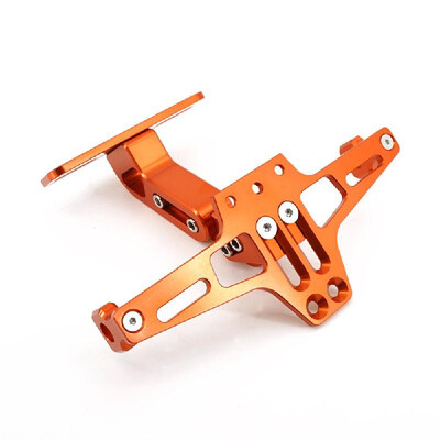

Universal CNC Motorcycle Adjustable Angle Aluminum License Number Plate Frame Holder Bracket