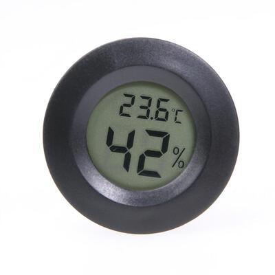 

Electronic Digital Pet Thermometer Reptile Breeding Box Humidity Hygrometer