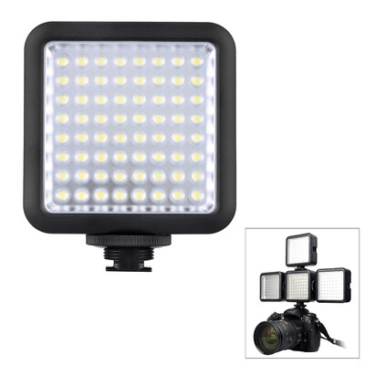 

Godox LED64 Video Light 64 LED Lights for DSLR Camera Camcorder mini DVR as Fill Light for Wedding News Interview Macrophotography