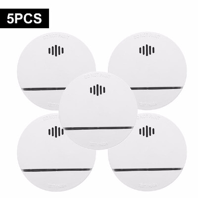 

Wireless Smoke Detector Photoelectric Fire Alarm Battery-Powered Light Sound Warning Fire Safety for Home Hotel School