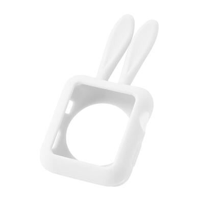 

Cartoon Rabbit Ears Silicone Protective Case Cover Shell for iWatch 1 2 3