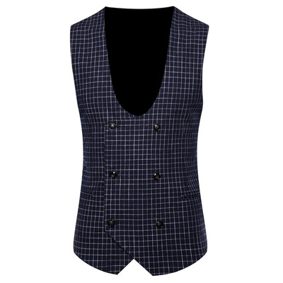 

Toponeto Mens Fashion Business Casual Wedding Waistcoat Tops Vest Jacket Top Coat