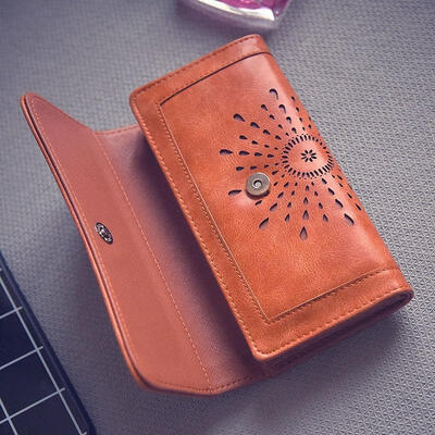 

Fashion Women Ladies Leather Wallet Handbag Clutch Bag Phone Card Holder Purse