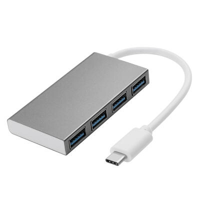 

Aluminum 4 Ports Type-C USB31 Hub Adapter High Speed 5Gbps Converter Cable