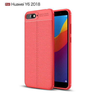 

Fecoprior Back Cover For Huawei Y6 2018 Case Soft TPU Silicon Fundas Coque Celulars