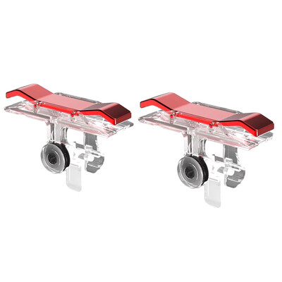 

Mobile Gaming Fire Button Trigger Aim Key L1R1 Shooting Controller 2PCS