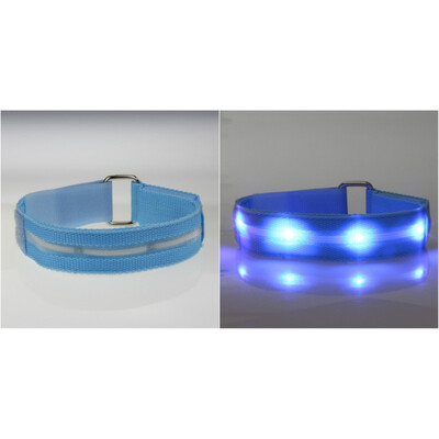 

Adjustable Arm Brace Band with Night Light Support Wrap Bandage Strap Night Shinning Elbow Protector Forearm Guard 6 color Light