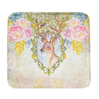 

Siaonvr Thickened Memory Foam Chair Cushion Christmas Printing Slow Resituating Cushion