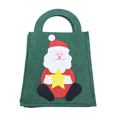 

Toponeto Christmas Candy candy bag apple bag Felt Cloth Xmas Party Home Decoration