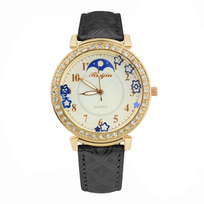 

RM Women Luxury Stainless Steel Bracelet Watch Analog Quartz Wrist Watch