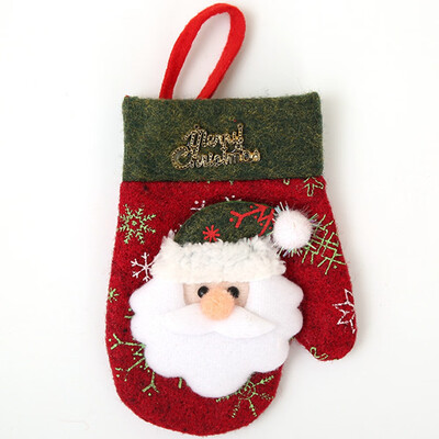 

Table Dinner Decor Cute Cutlery Suit Knifes Folks Bag Holder Pockets Xmas New Year Decor Christmas Decorations