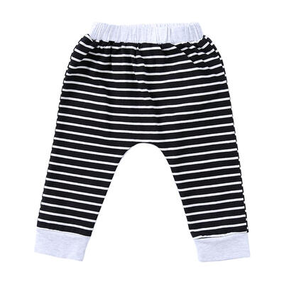 

Baby PP Pants Cotton Stripe Cute Dog Harem Pants Newborn Girls Boys Clothes