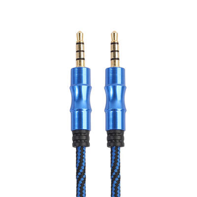 

1m33ft 35mm Male to Male Gold Plated Braided Audio Cable Cord