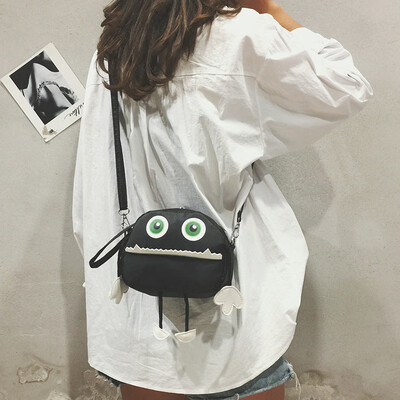 

Mini bag female 2019 new funny bag ins super fire Japanese cartoon cute girl shoulder Messenger bag