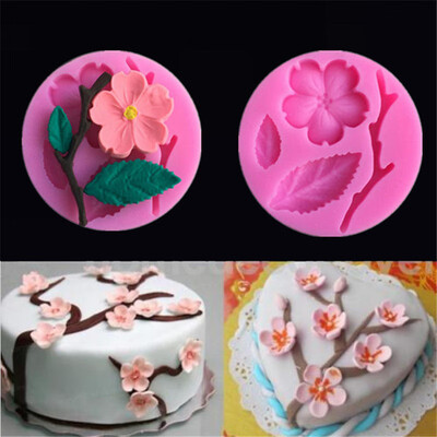 

3D Food-grade Silicone Mold Peach Blossom Cake Decorating Tool