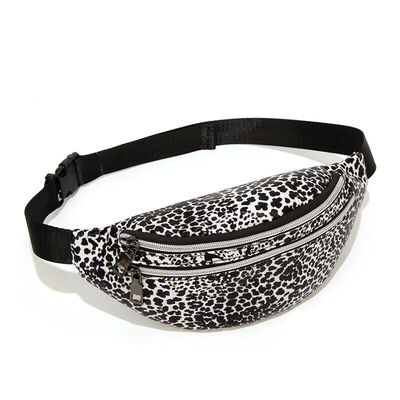 

Women Leopard Waist Fanny Pack Belt Bag Travel Hip Bum Bag Purse Chest Pouch
