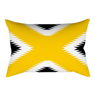 

〖Follure〗Pineapple Leaf Yellow Pillow Case Sofa Car Waist Throw Cushion Cover Home Decor