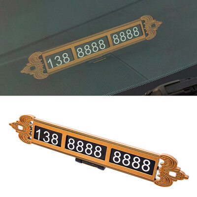 

Tailored Car Parking Card Telephone Number Card Notice Night Florescent Sucker Plate