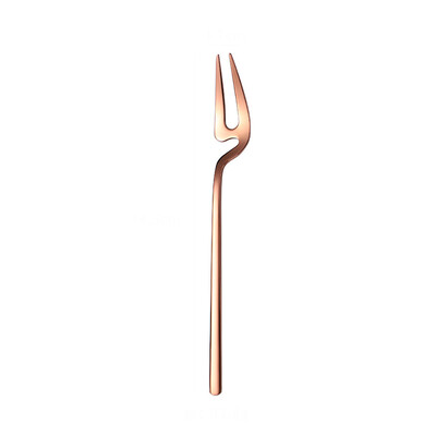

Toponeto Stainless Steel Hanging Cup Fork Coffee Tea Spork Flatware Dessert Tool