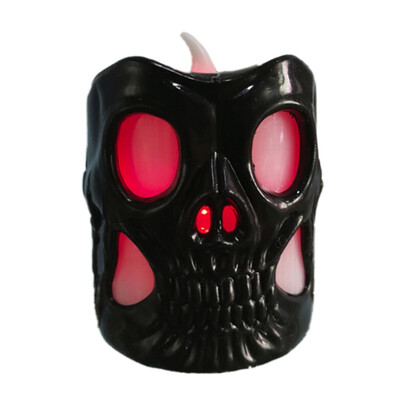 

12 PCsbox Halloween LED Night Light Horror Pumpkin Candle LED Flash Light Party High Quality Bars Haunted House