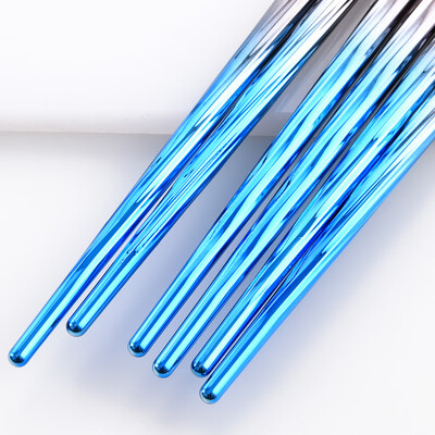 

Toponeto 6pcs Pro Makeup Brushes Set Foundation Powder Eyeshadow Eyeliner Lip Brush Tool