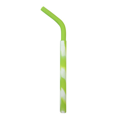 

Siaonvr Color Practical Reusable Washable Food Grade Silicone Drinking Bent Straw