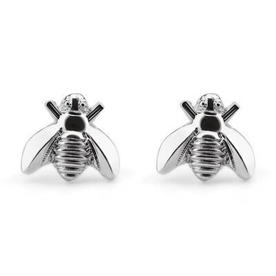 

2pcs Trendy Tiny Honey Bumble Bee Earrings Ear Studs Animal Women Accessories