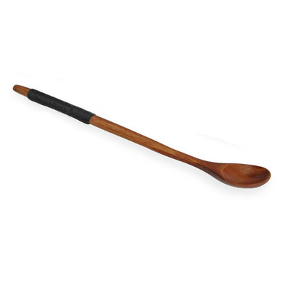 

Toponeto Retro Long Handle Wood Spoon Coffee Tea Cooking Dining Utensil Cutlery Wooden