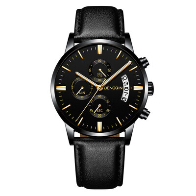 

Gobestart Luxury Watches Quartz Watch Stainless Steel Dial Casual Bracele Watch