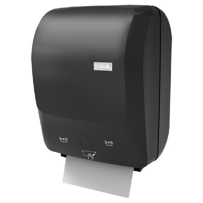

SVAVO Touchless Paper Towel Dispenser Wall Mounted Automatic Paper Towel Holder Smart Dispenser Bathroom Tissue Dispenser Toilet P