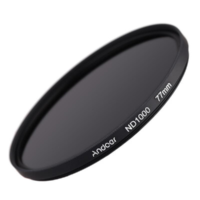 

Andoer 77mm ND1000 10 Stop Fader Neutral Density Filter for Nikon Canon DSLR Camera