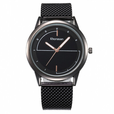 

Khorasan new ladies simulation plastic mesh belt creative watch fashion explosion models quartz watch female models