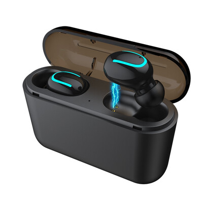 

X8S Bluetooth 50 Earphones Wireless Bluetooth Handsfree Headset Sports Stereo Earbuds Built-in Mic With Charging Box