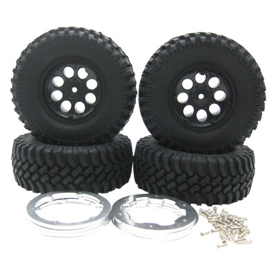 

Siaonvr 4PCS Air Filled Inflatable Tire Wheel 19 Inch For 110 RC Crawler SCX10 TRX4