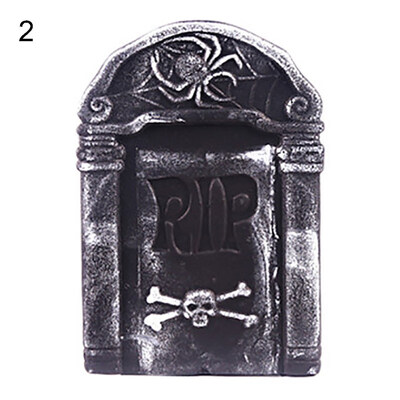 

Foam Realistic Tombstone Gravestone Halloween Party Graveyard Decoration Prop