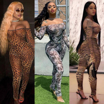 

Women Jumpsuit Romper Bodycon Playsuit Clubwear Long Trousers Party