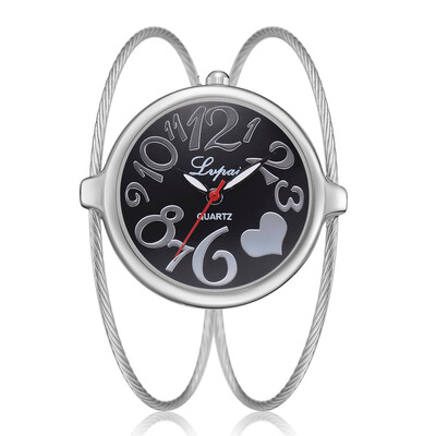 

Luxury Womens Watches Rose Gold Buckleless Thin Dial Ladies Quartz Wristwatch Fashion Roman Numerals Clock Reloj Mujer