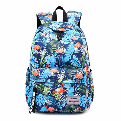 

Cute Female Laptop Backpack Schoolbag Waterproof Anime Printing Backpacks Woman 2018 Fashionable School Bags for Girls Teenagers