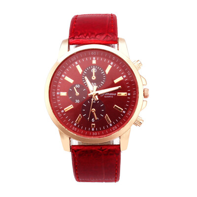 

Mens Watches Top Brand Luxury Leather Analog Dial Quartz Clock Sport Wrist Watch relogio masculino erkek kol saati &Ff