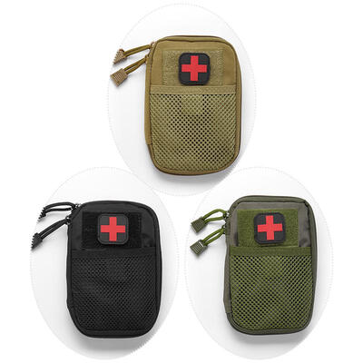 

EDC Survival Tactical Molle System Waist Bag Hanger Outdoor Travel First Aid Kit
