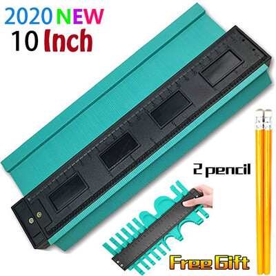 

〖Follure〗10Inch Plastic Contour Copy Duplicator Circular Frame Profile Gauge Tool