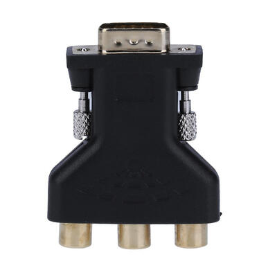 

VGA Male to 3 RCA Female Converter Adapter Splitter Wire Connector