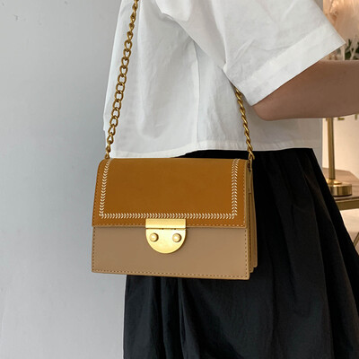 

Advanced sense network red small bag female bag 2019 new fashion chain bag Xie Tian small fresh wild gas Messenger bag