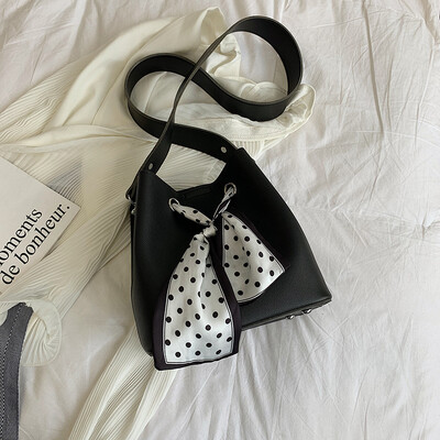 

Summer child bag female bag new 2019 small fresh Korean version of the wild single shoulder slung fashion casual bucket bag