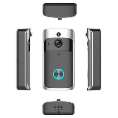 

Hot Wireless Smart WiFi Doorbell IR Phone Remote Door Bell Security Camera Intercom